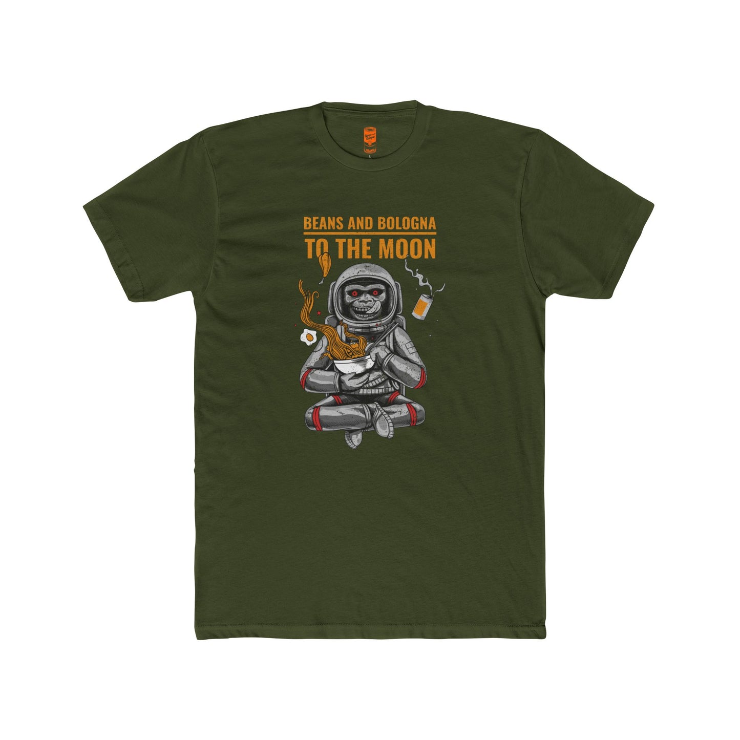 To the MOON83 wif BEANS - Crew Tee