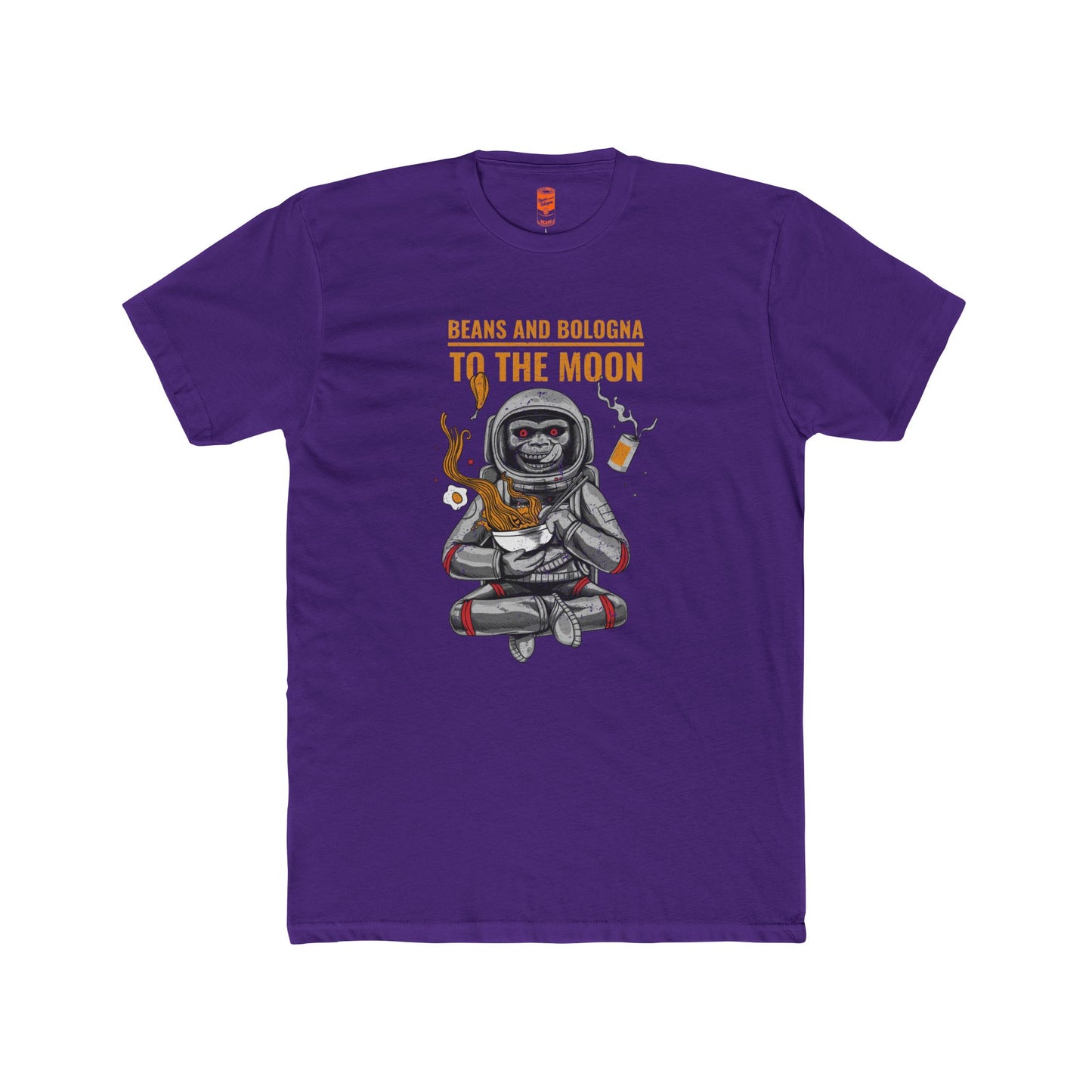 To the MOON83 wif BEANS - Crew Tee