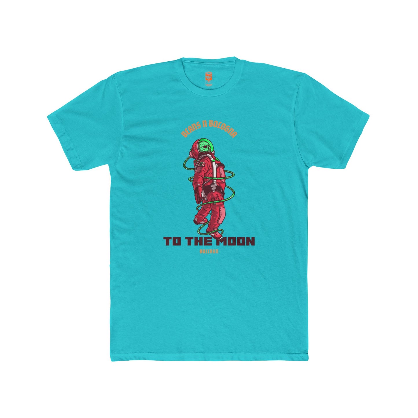 To the MOON33 wif BEANS - Crew Tee