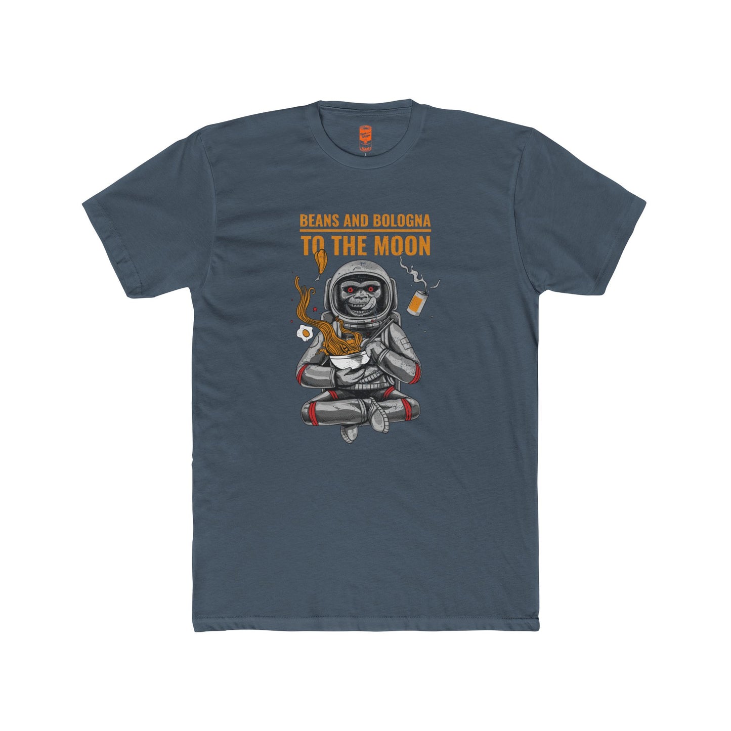 To the MOON83 wif BEANS - Crew Tee