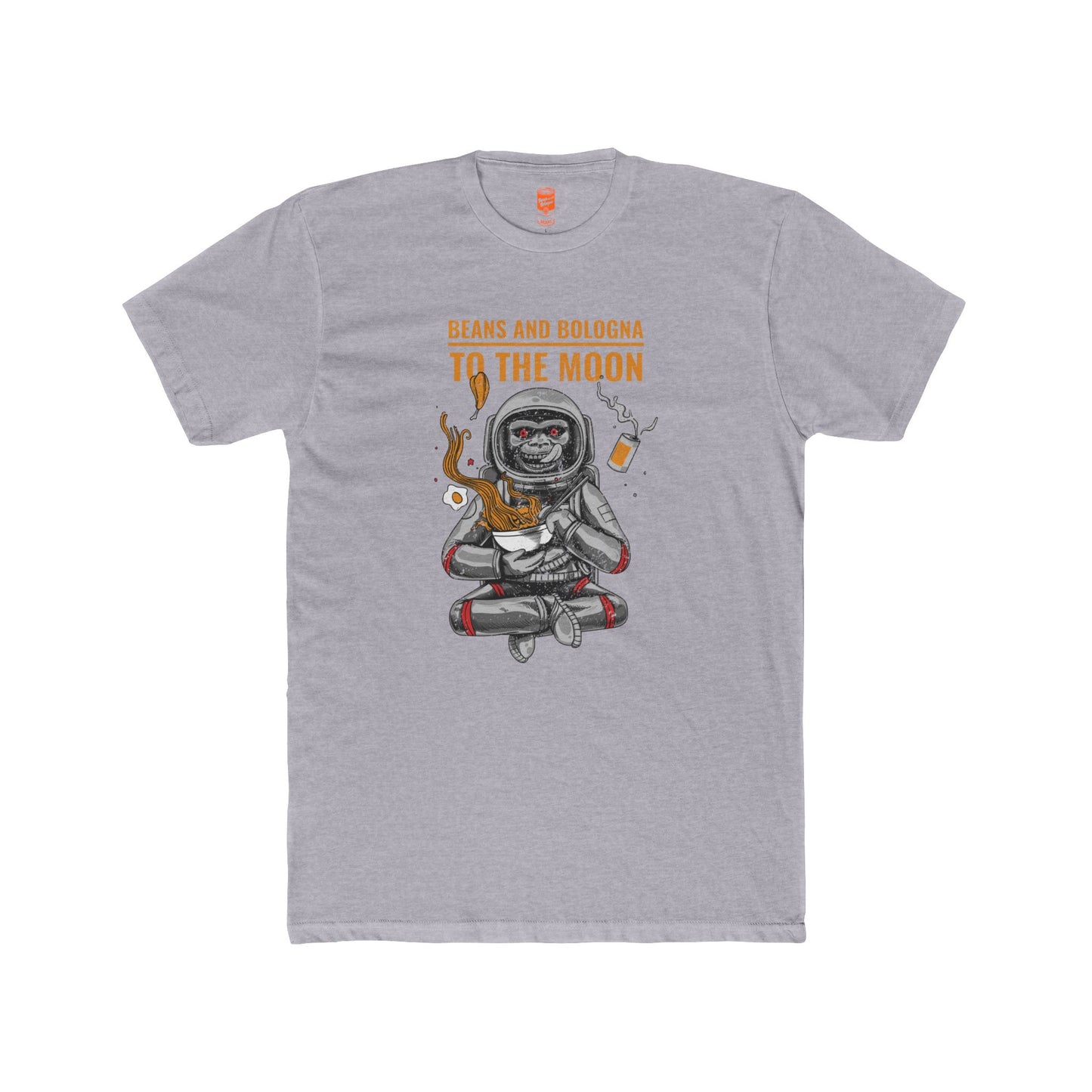 To the MOON83 wif BEANS - Crew Tee