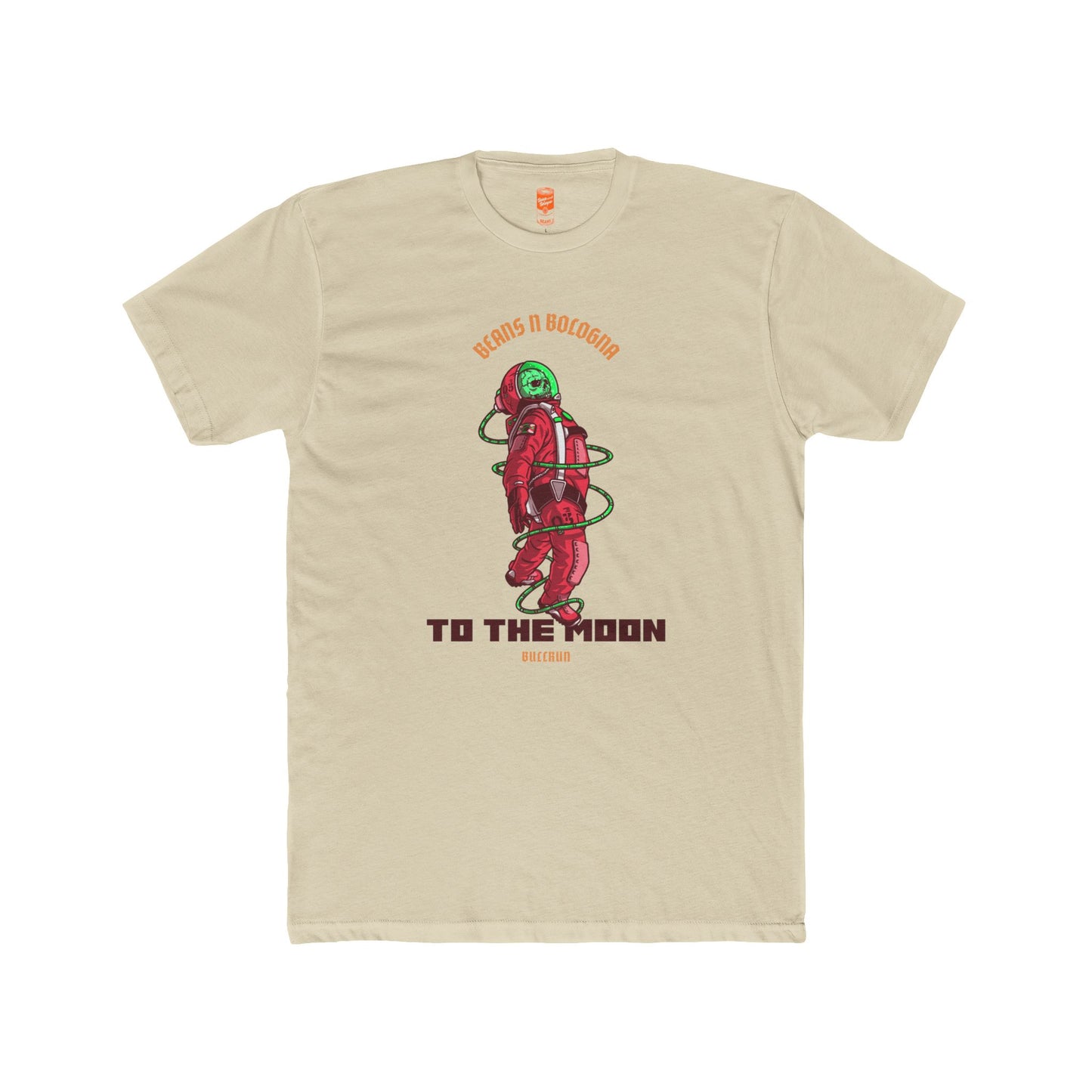 To the MOON33 wif BEANS - Crew Tee