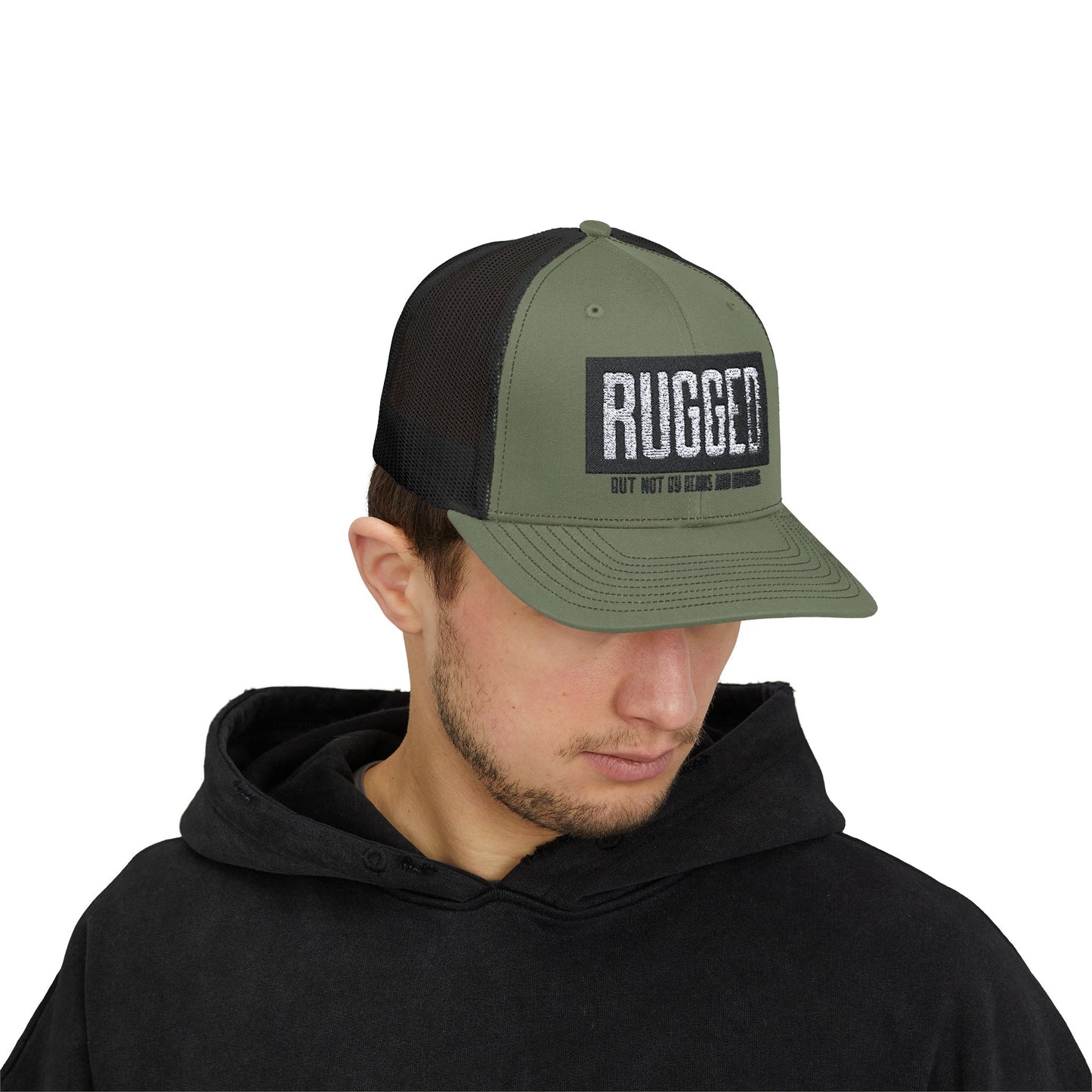 RUGGED but not by $BEANS - Trucker Cap