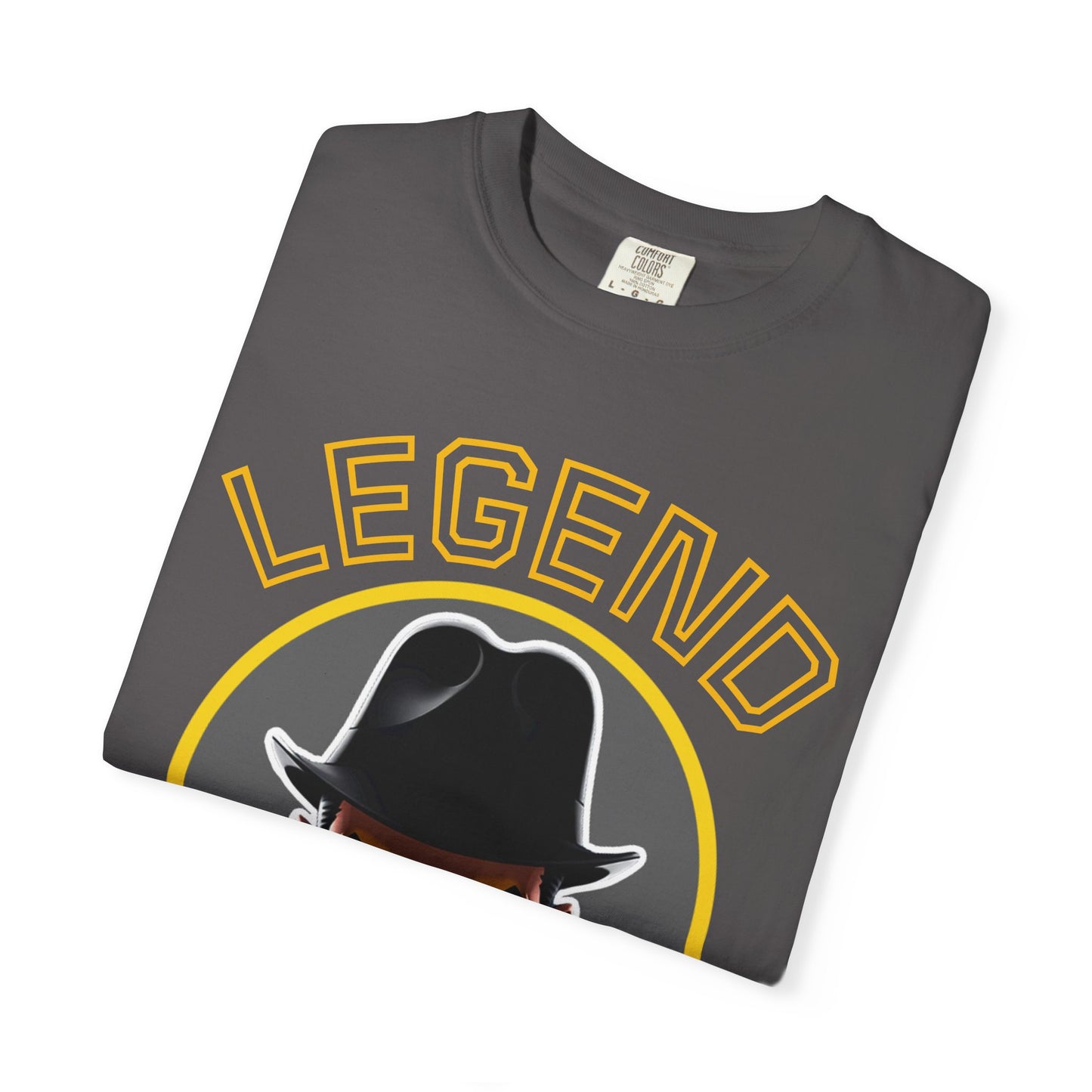 Legend Unisex Garment-Dyed T-Shirt, Vintage Graphic Tee, Cool Casual Shirt, Gift for Legends, Unique Statement Apparel