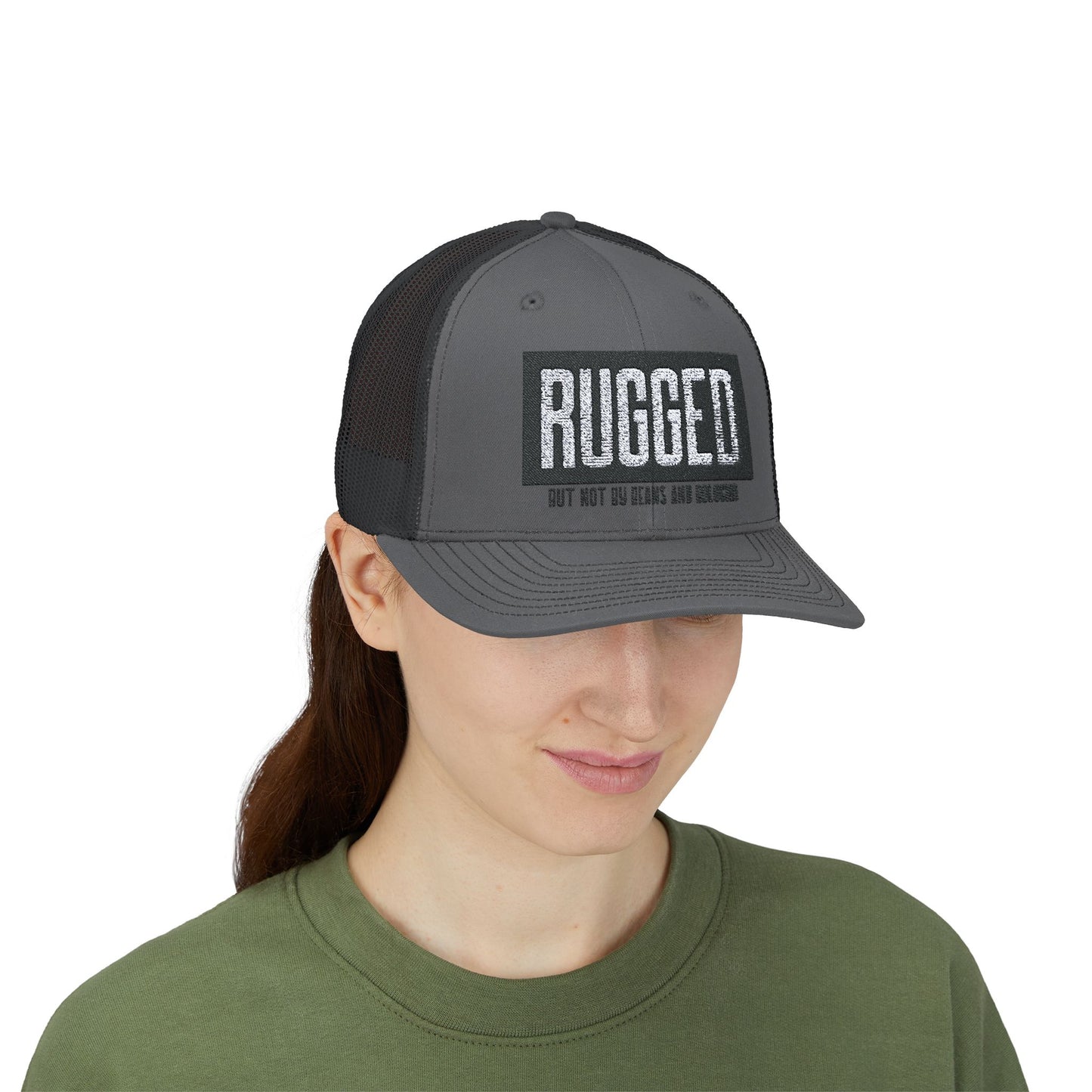 RUGGED but not by $BEANS - Trucker Cap