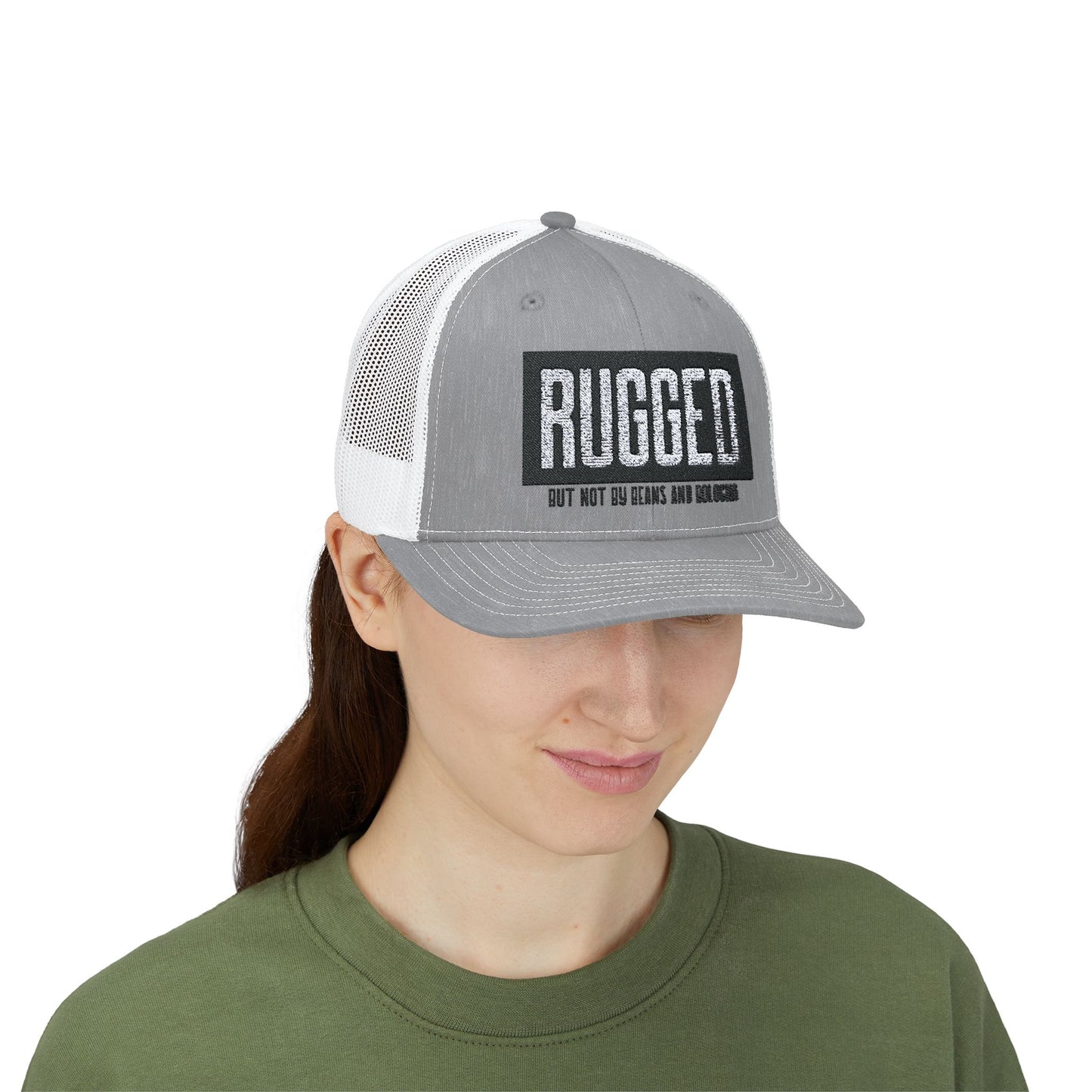 RUGGED but not by $BEANS - Trucker Cap