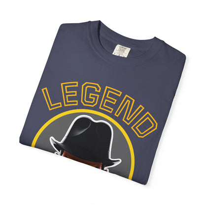 Legend Unisex Garment-Dyed T-Shirt, Vintage Graphic Tee, Cool Casual Shirt, Gift for Legends, Unique Statement Apparel