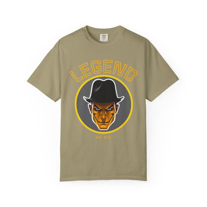 Legend Unisex Garment-Dyed T-Shirt, Vintage Graphic Tee, Cool Casual Shirt, Gift for Legends, Unique Statement Apparel