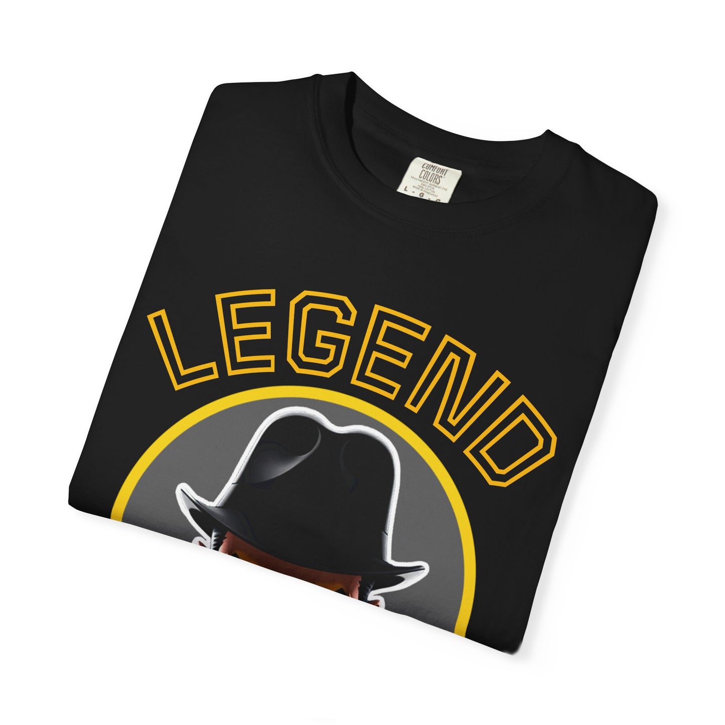 Legend Unisex Garment-Dyed T-Shirt, Vintage Graphic Tee, Cool Casual Shirt, Gift for Legends, Unique Statement Apparel