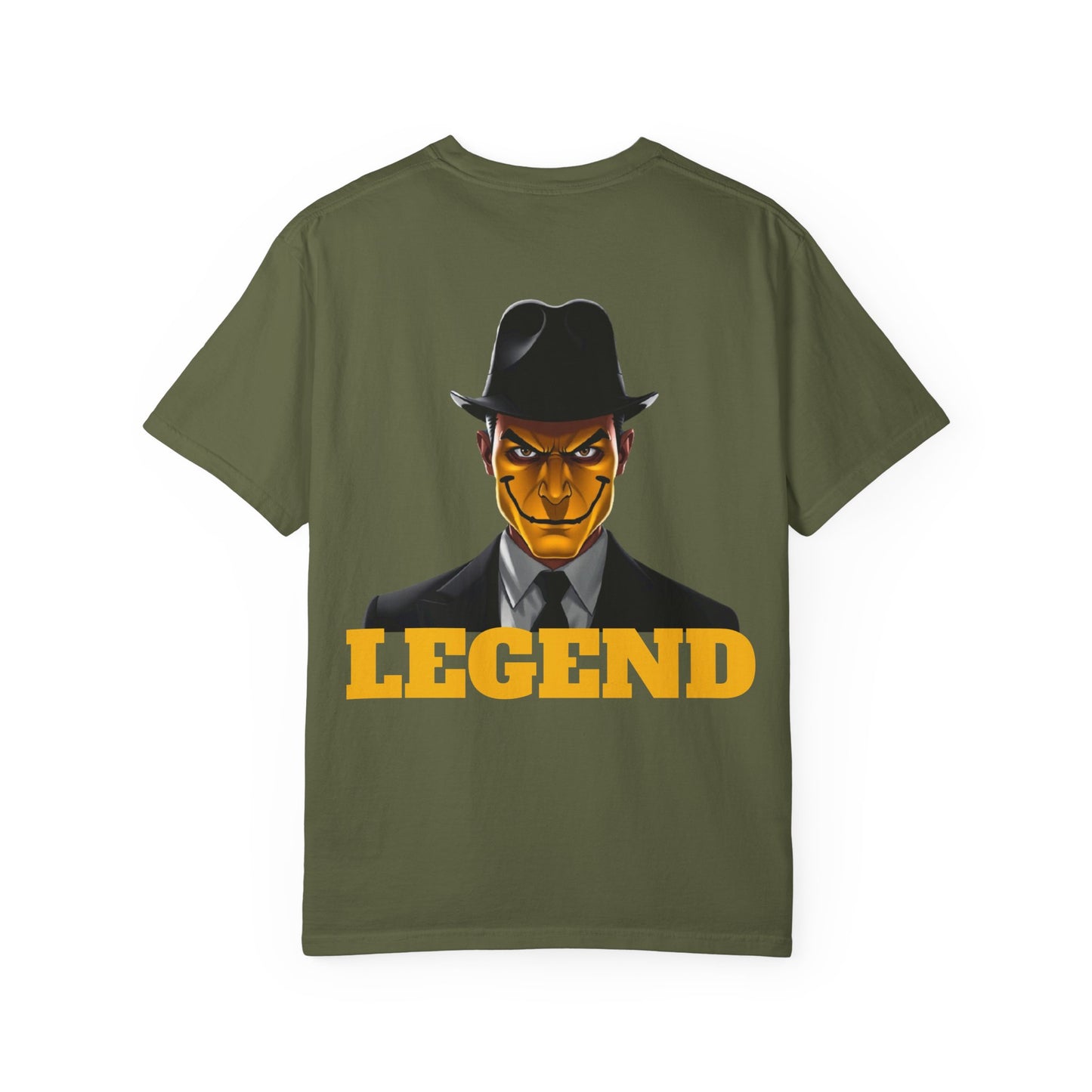 Legend Unisex Garment-Dyed T-Shirt, Vintage Graphic Tee, Cool Casual Shirt, Gift for Legends, Unique Statement Apparel