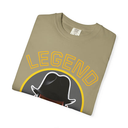 Legend Unisex Garment-Dyed T-Shirt, Vintage Graphic Tee, Cool Casual Shirt, Gift for Legends, Unique Statement Apparel