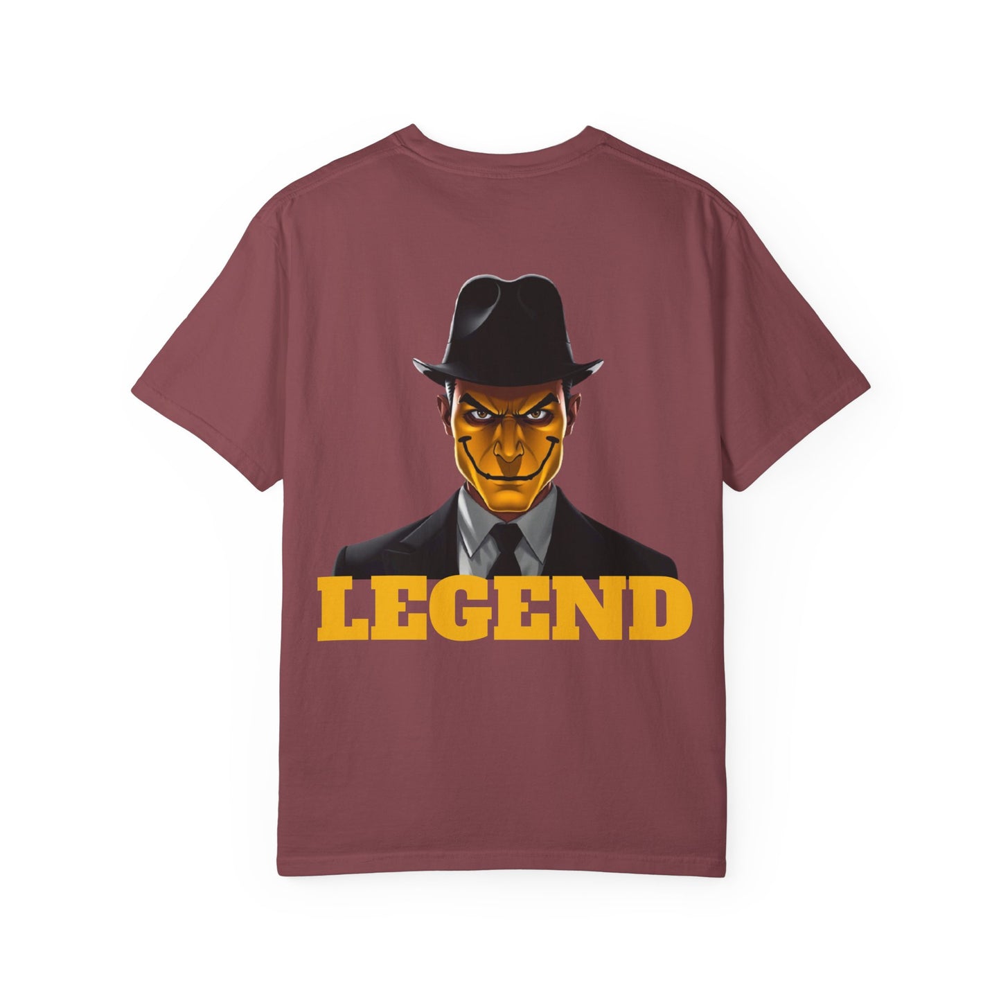 Legend Unisex Garment-Dyed T-Shirt, Vintage Graphic Tee, Cool Casual Shirt, Gift for Legends, Unique Statement Apparel