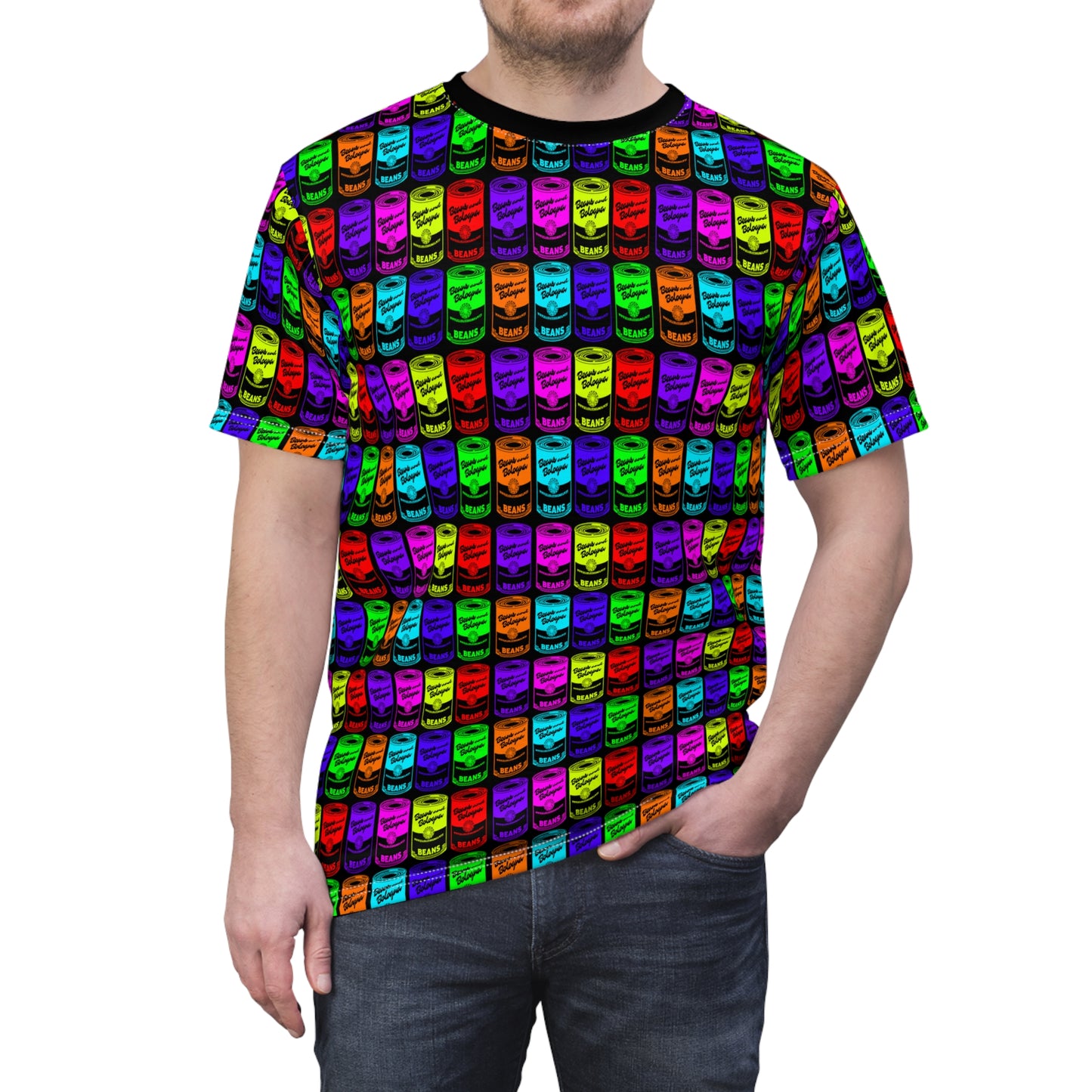 All over NEONBEANS - Crew Tee