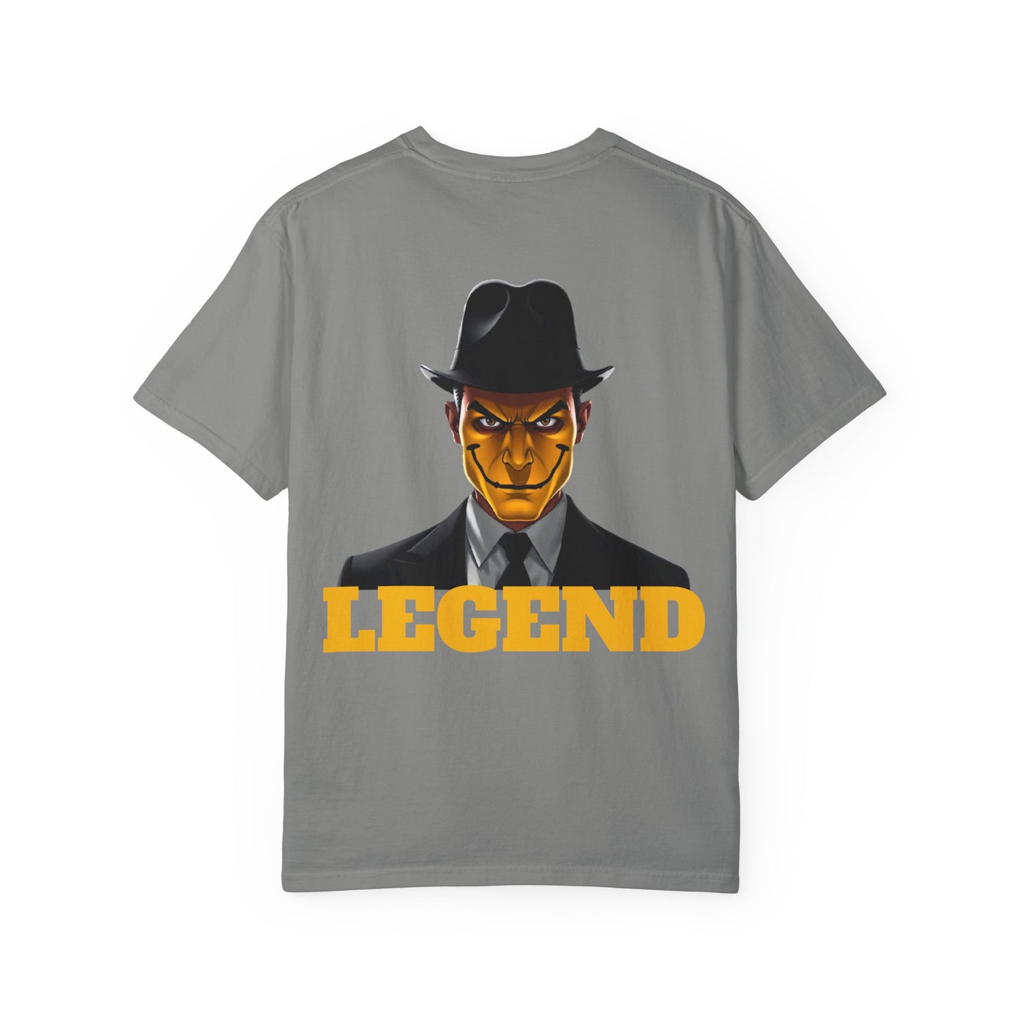 Legend Unisex Garment-Dyed T-Shirt, Vintage Graphic Tee, Cool Casual Shirt, Gift for Legends, Unique Statement Apparel