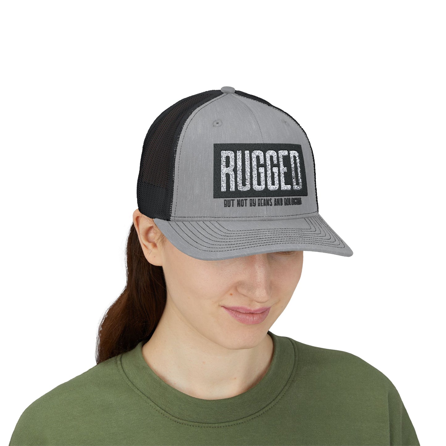 RUGGED but not by $BEANS - Trucker Cap