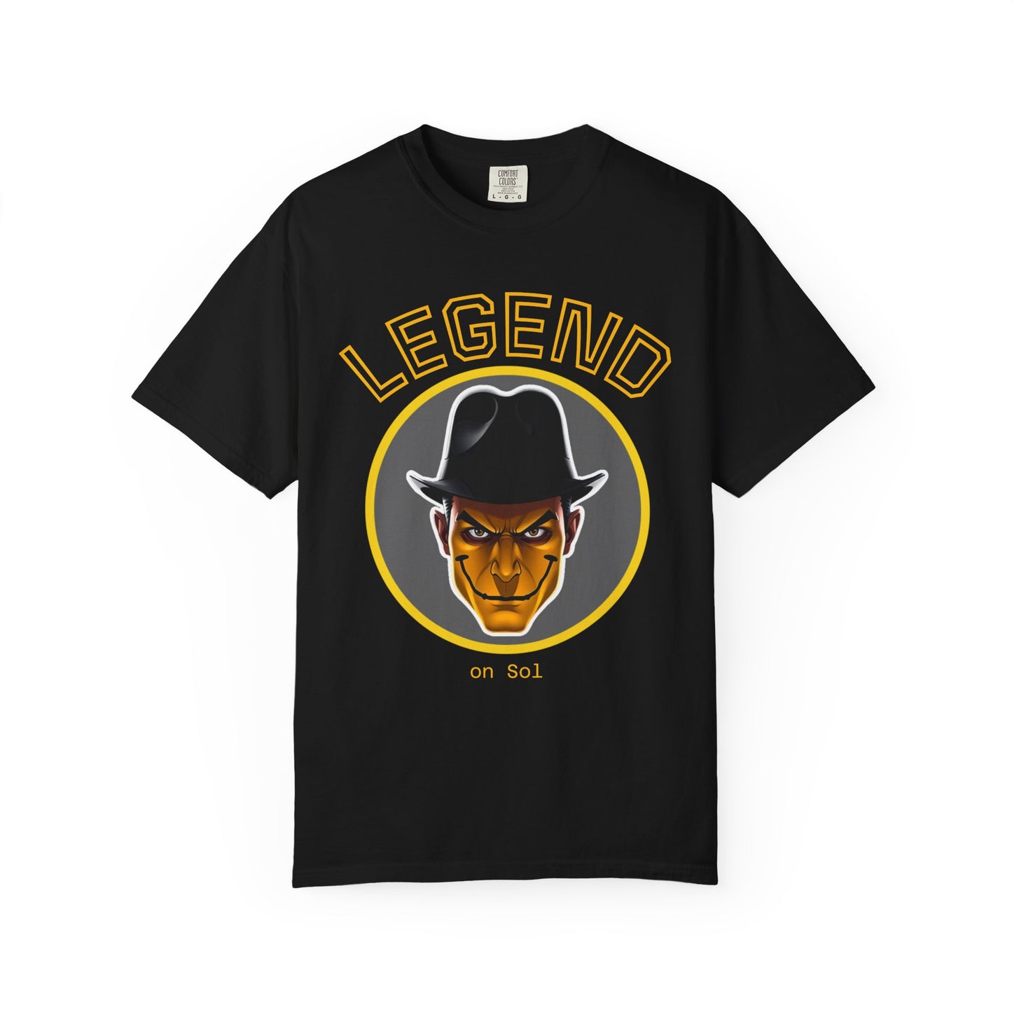 Legend Unisex Garment-Dyed T-Shirt, Vintage Graphic Tee, Cool Casual Shirt, Gift for Legends, Unique Statement Apparel